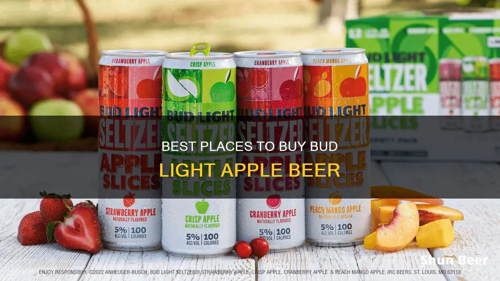 where can i buy bud light apple beer