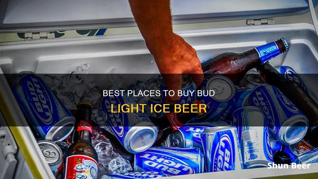 where can i buy bud light ice beer