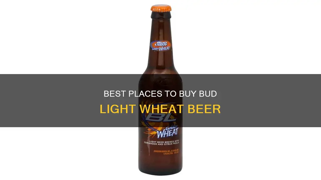 where can i buy bud light wheat beer