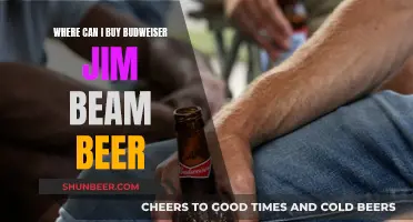 Where to Buy Budweiser's Jim Beam Beer?