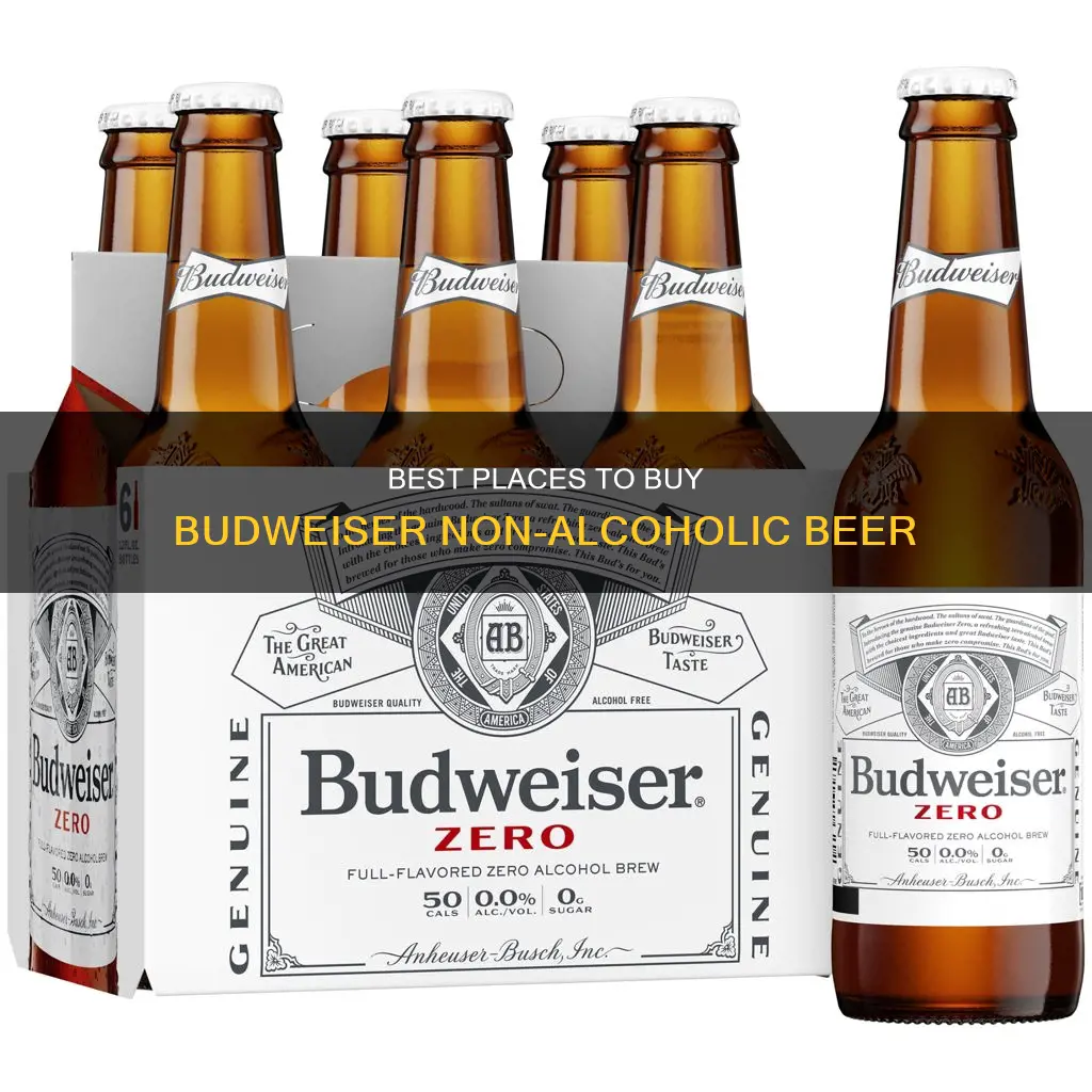 where can i buy budweiser non alcoholic beer