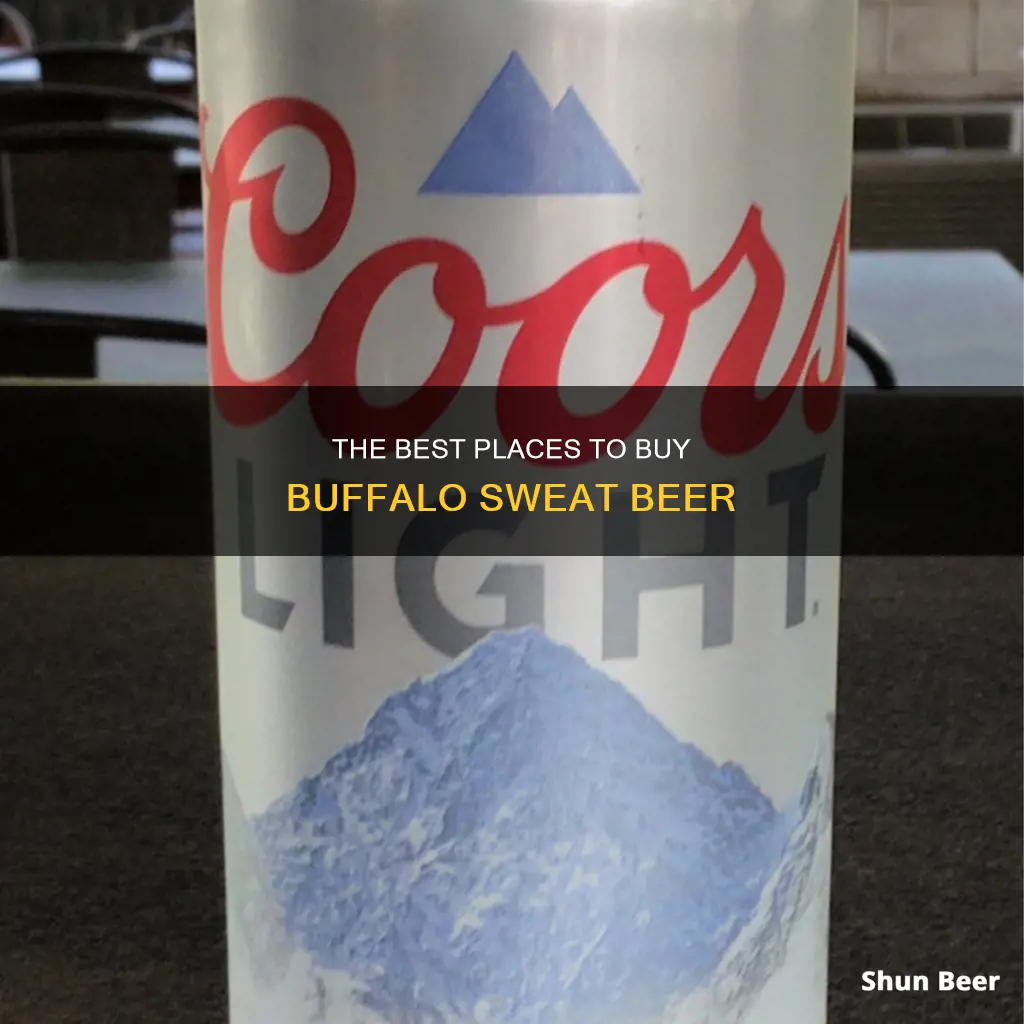 where can i buy buffalo sweat beer