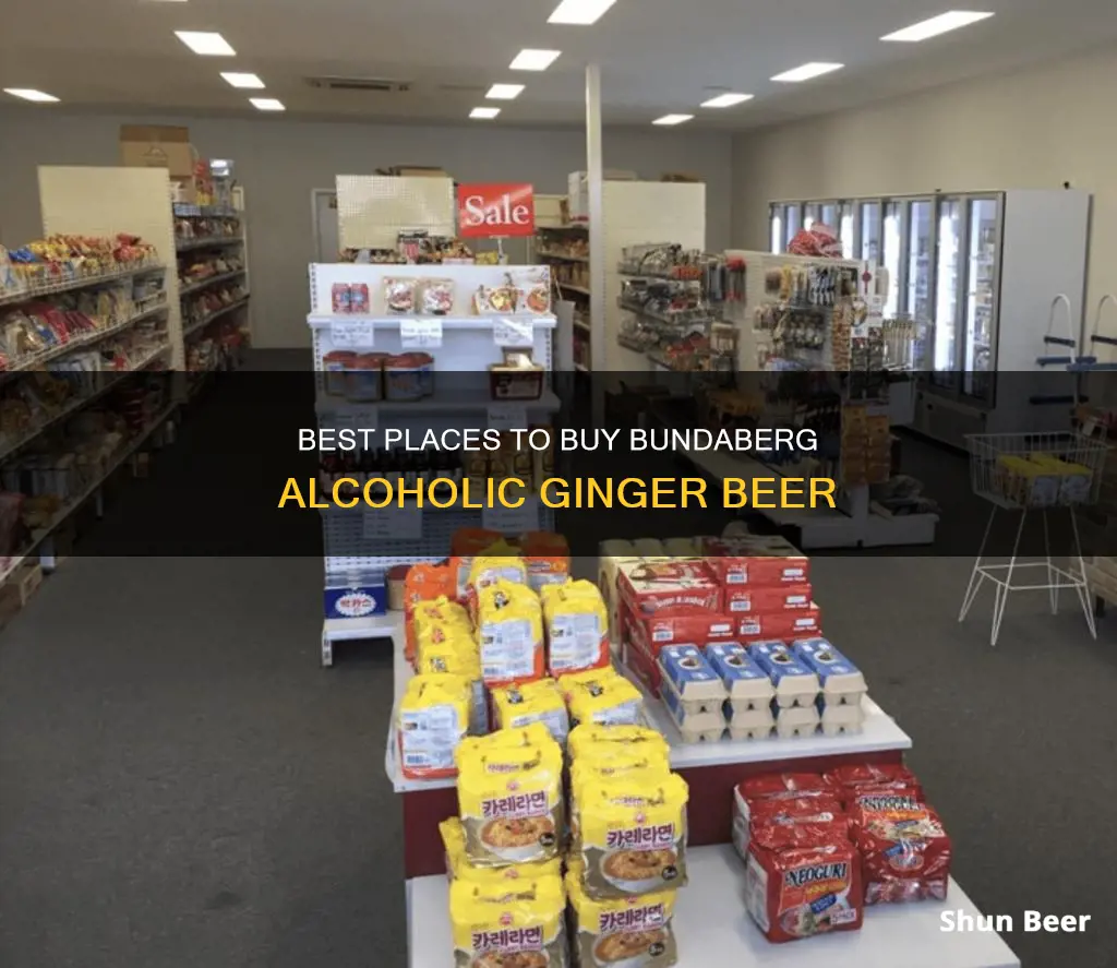 where can i buy bundaberg alcoholic ginger beer