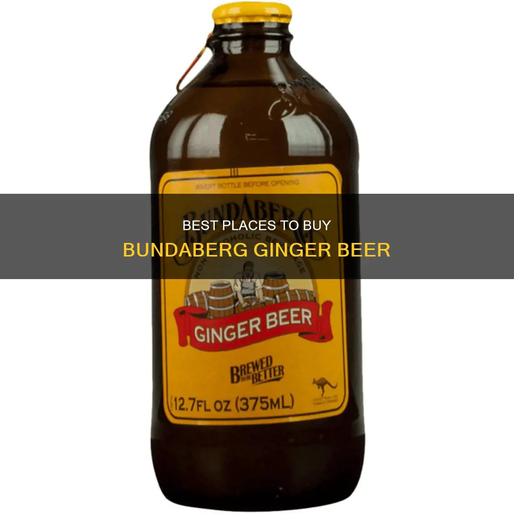 where can i buy bundaberg ginger beer