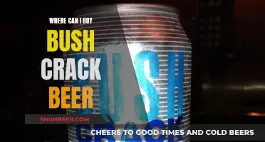 Where to Buy Bush Crack Beer?