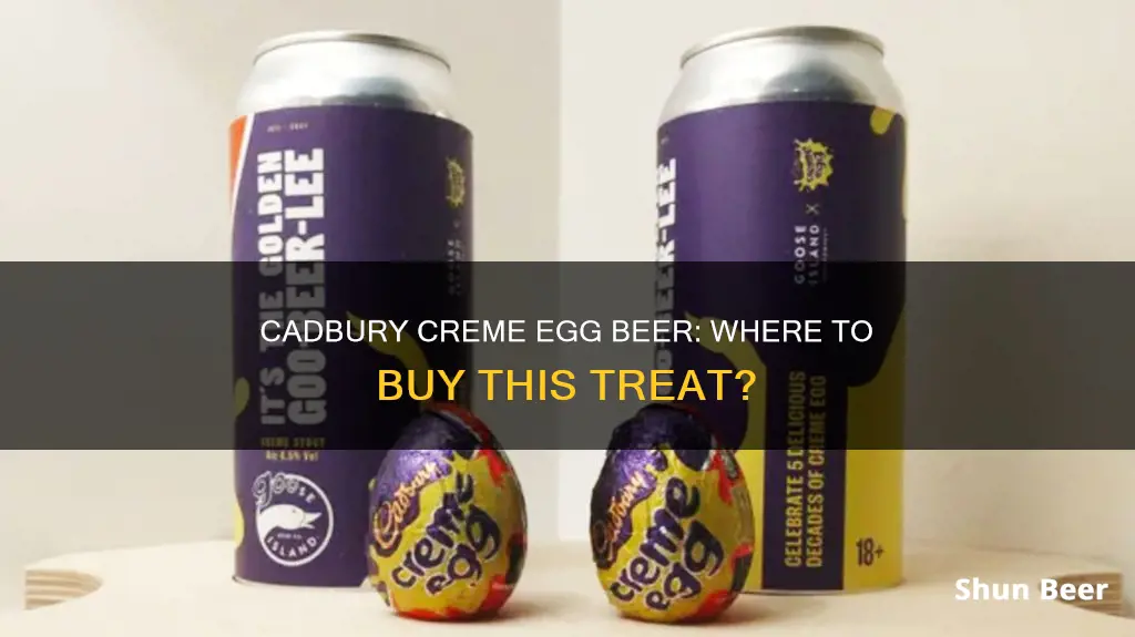 where can i buy cadbury creme egg beer