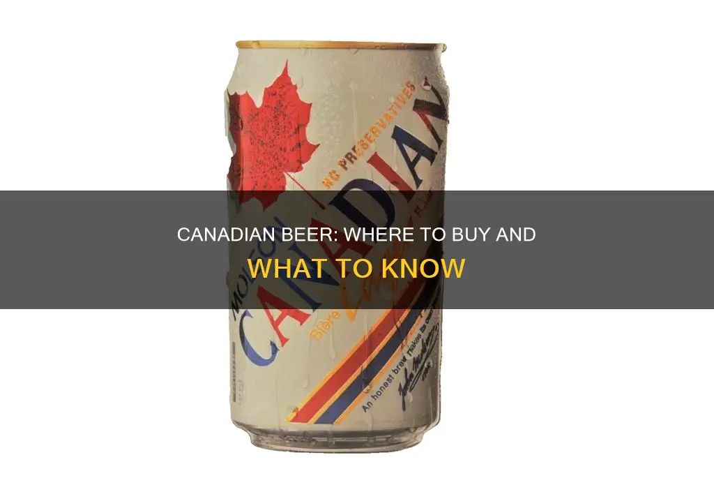 where can i buy canadian beer