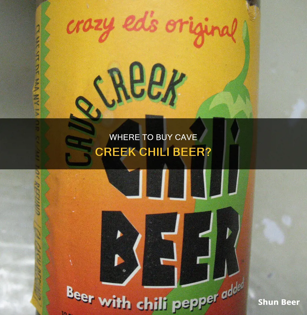 where can i buy cave creek chili beer