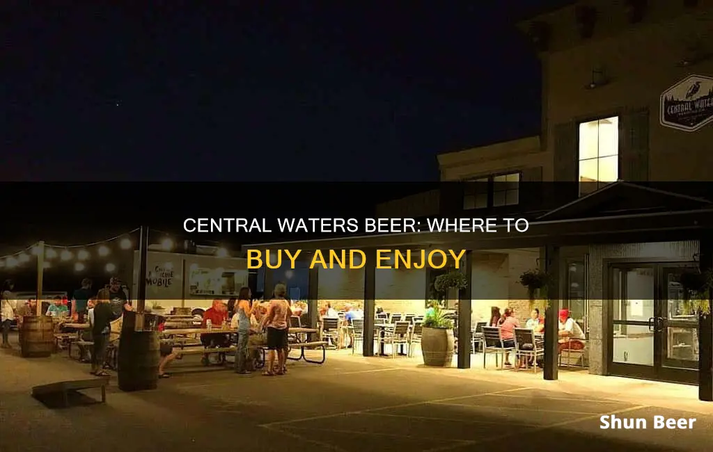 where can i buy central waters beer