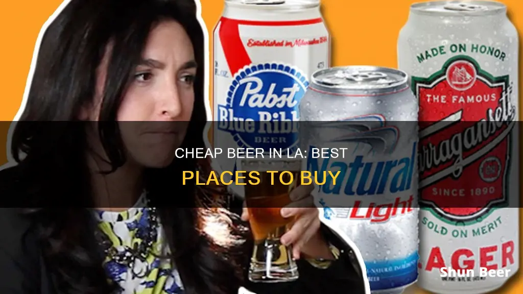 where can i buy cheap beer in los angeles