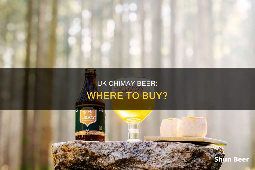 where can i buy chimay beer in uk