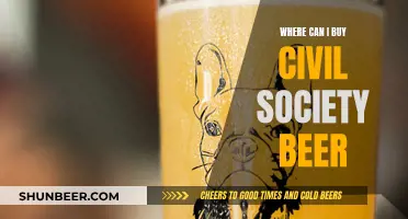 Civil Society Beer: Where to Buy and Try