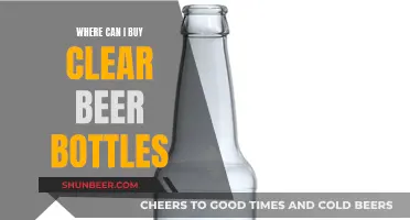 Clear Beer Bottles: Where to Buy Them?