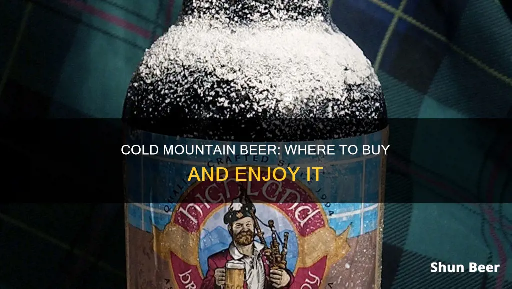 where can i buy cold mountain beer