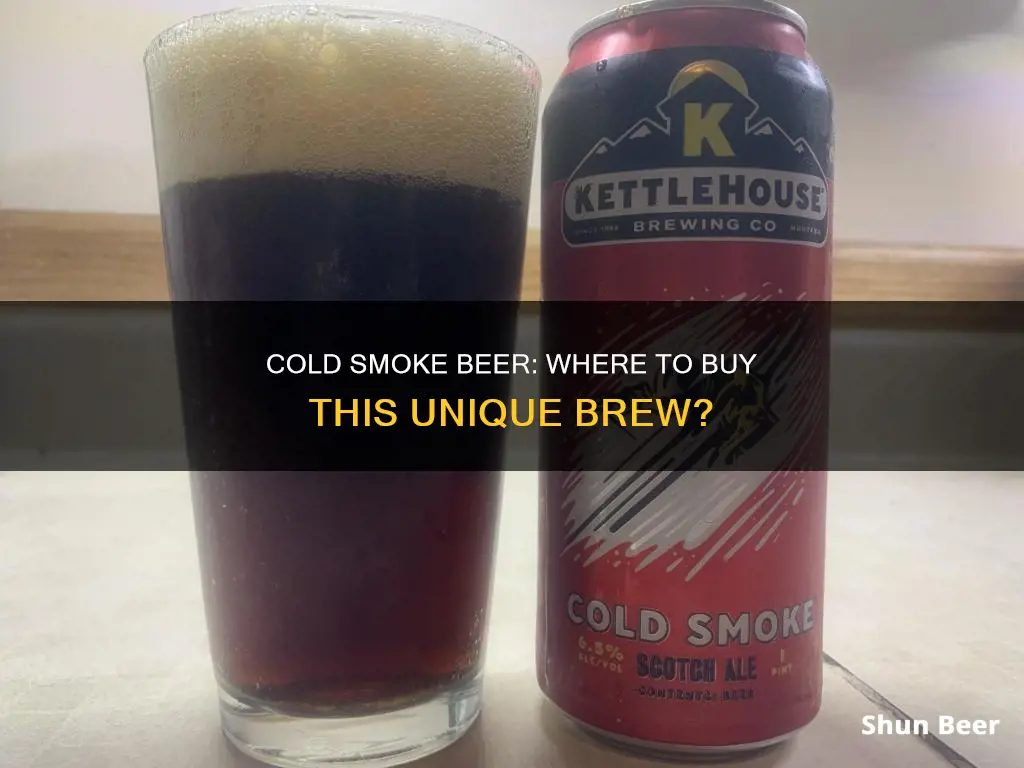 where can i buy cold smoke beer