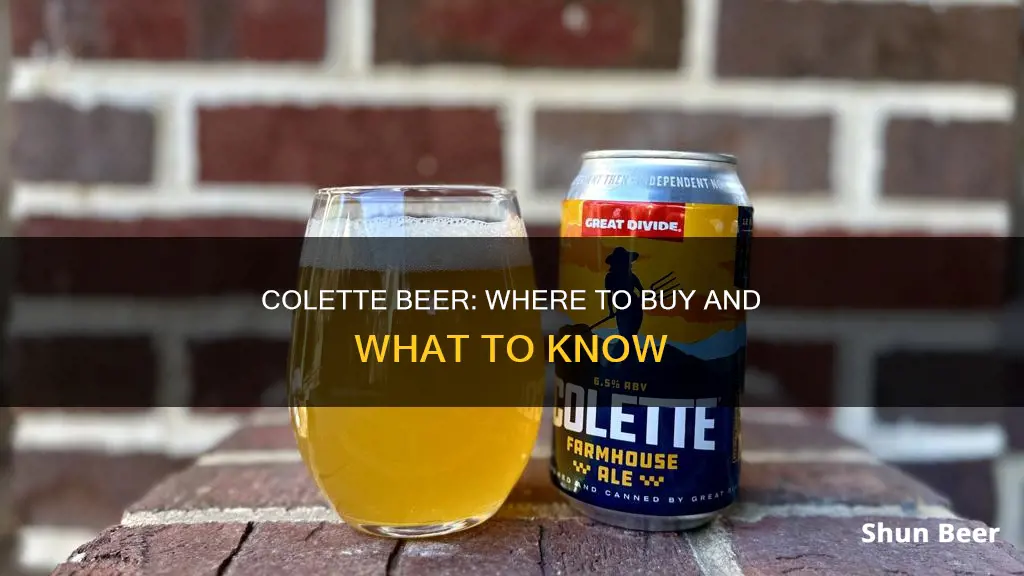 where can i buy colette beer