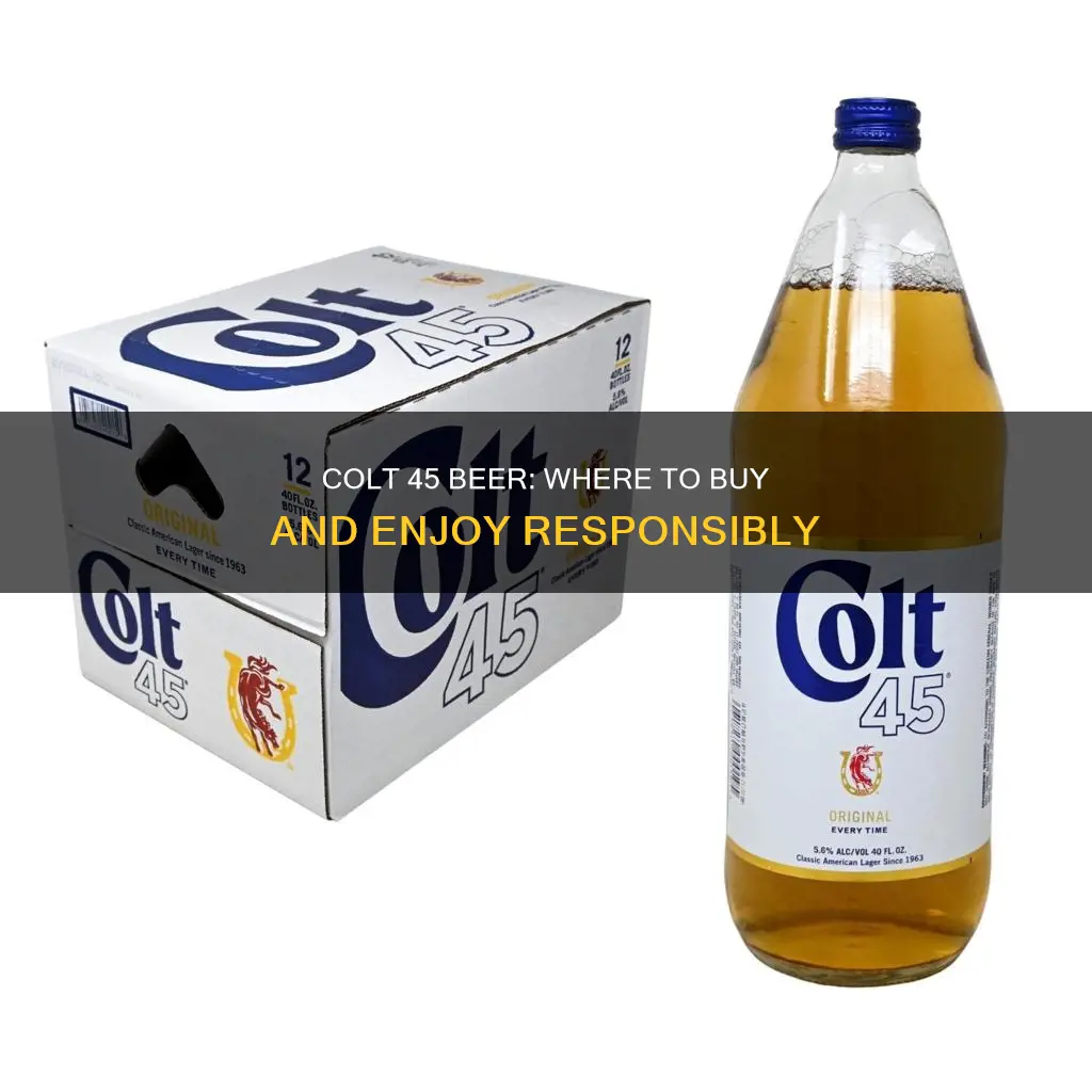 where can i buy colt 45 beer