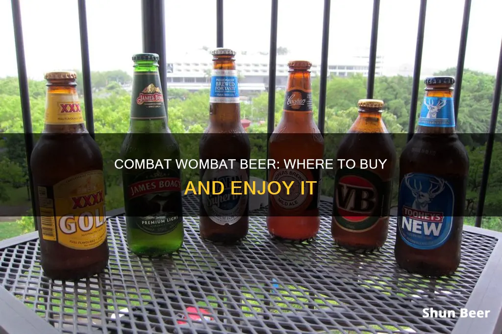 where can i buy combat wombat beer