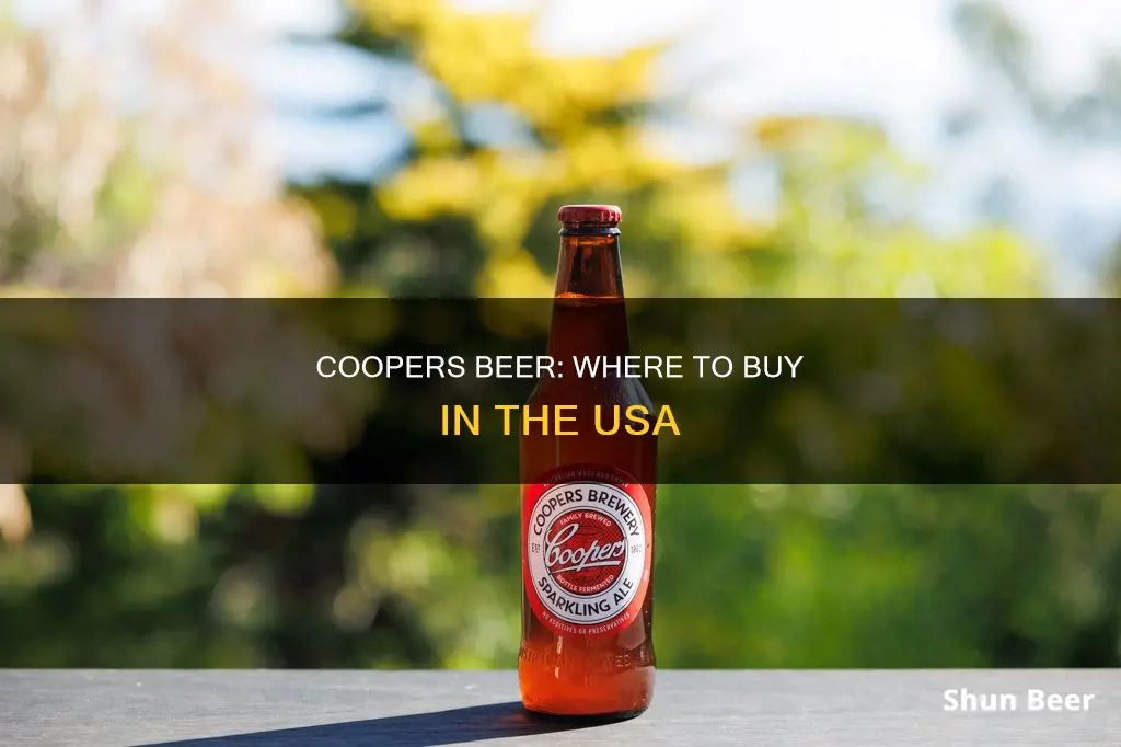 where can i buy coopers beer in the usa