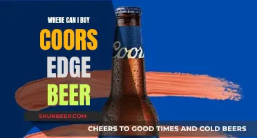 The Best Places to Buy Coors Edge Beer