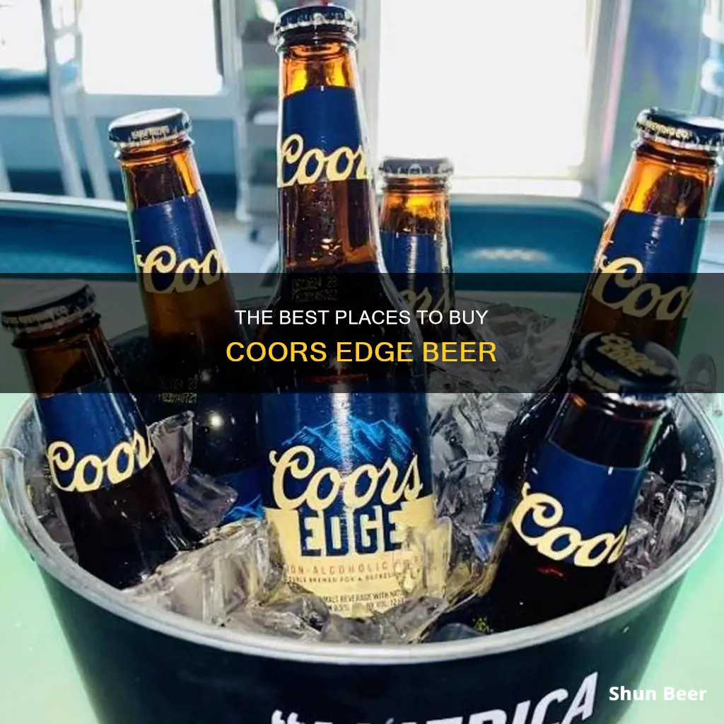 where can i buy coors edge beer