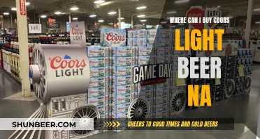 Coors Light Beer NA: Where to Buy and Enjoy