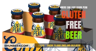 Coors Peak: Where to Buy Gluten-Free Beer