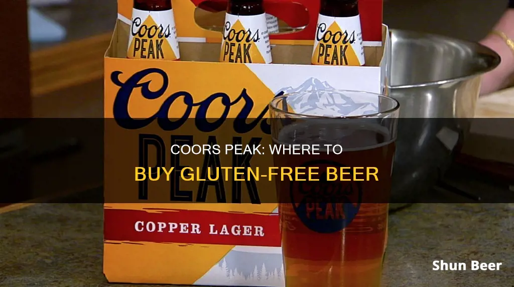 where can i buy coors peak gluten free beer