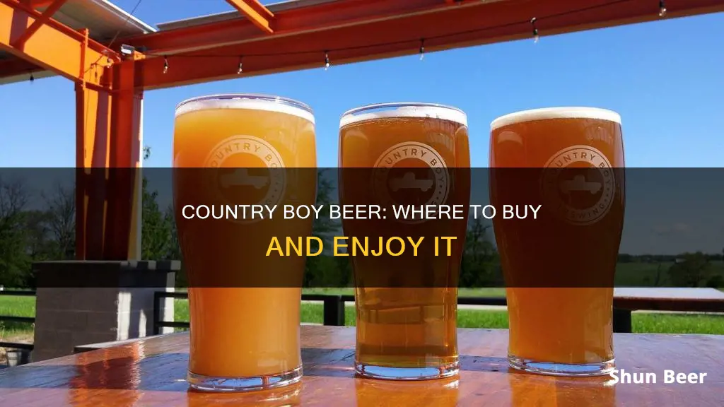 where can i buy country boy beer