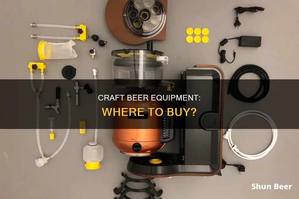 where can i buy craft beer equipment