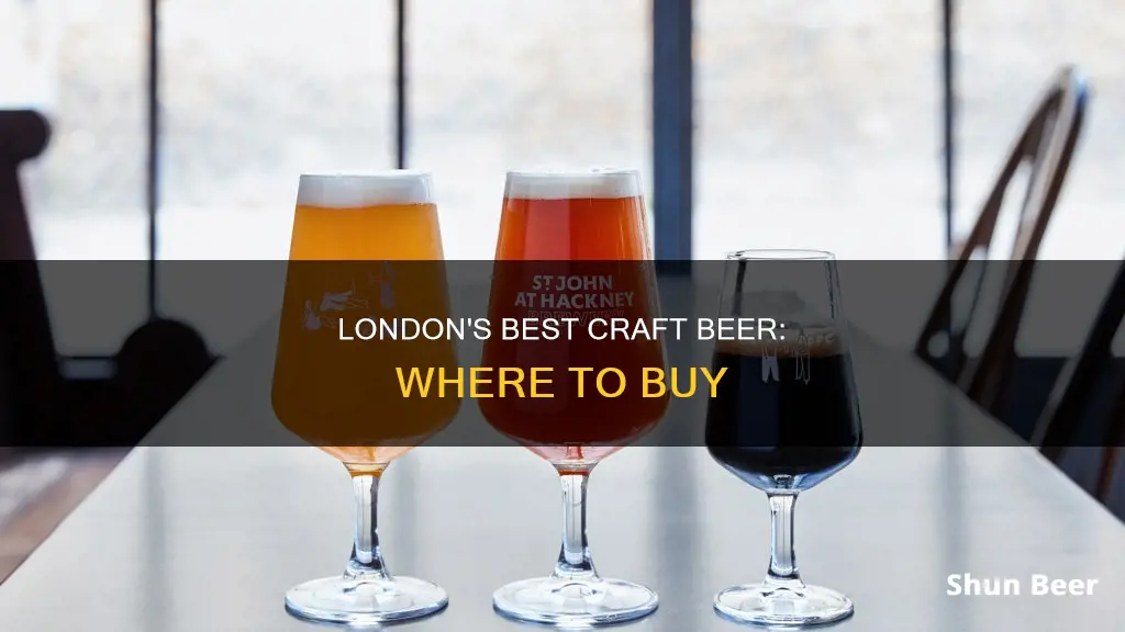 where can i buy craft beer in london