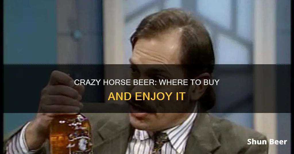 where can i buy crazy horse beer