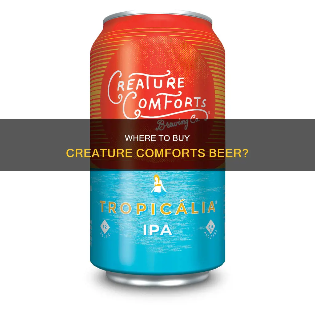 where can i buy creature comforts beer