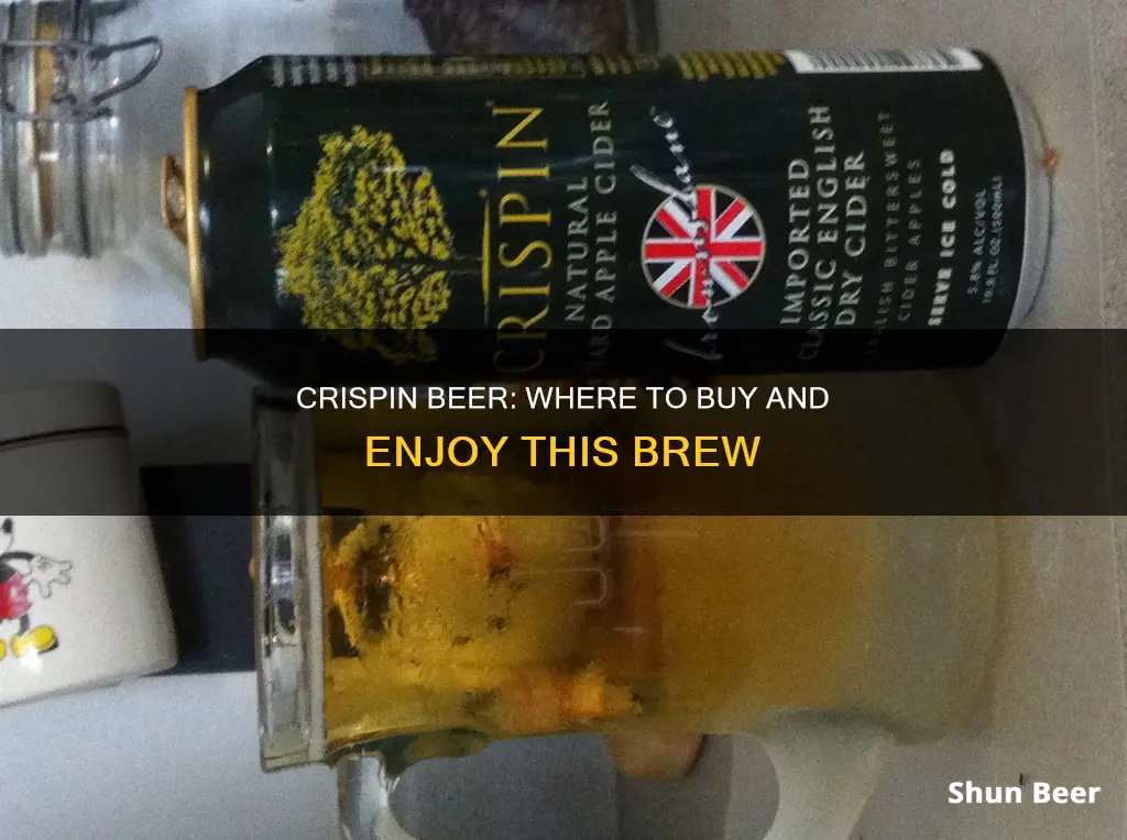 where can i buy crispin beer