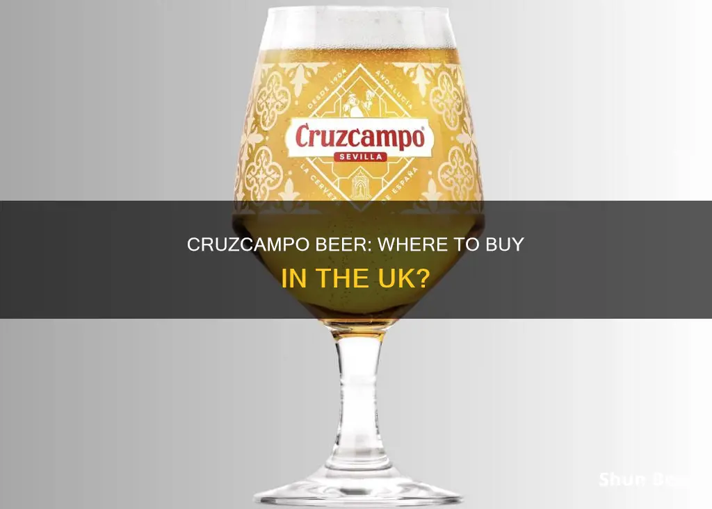 where can i buy cruzcampo beer in the uk