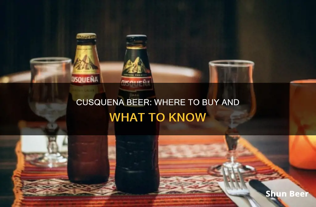 where can i buy cusquena beer