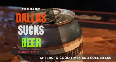 Dallas Sucks Beer: Where to Buy This Unique Brew