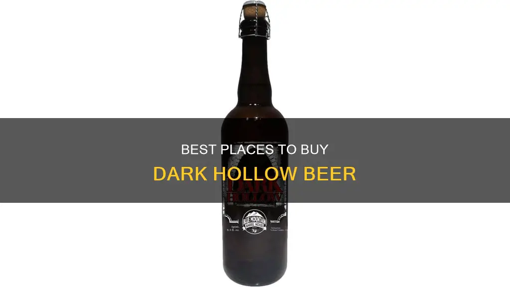 where can i buy dark hollow beer