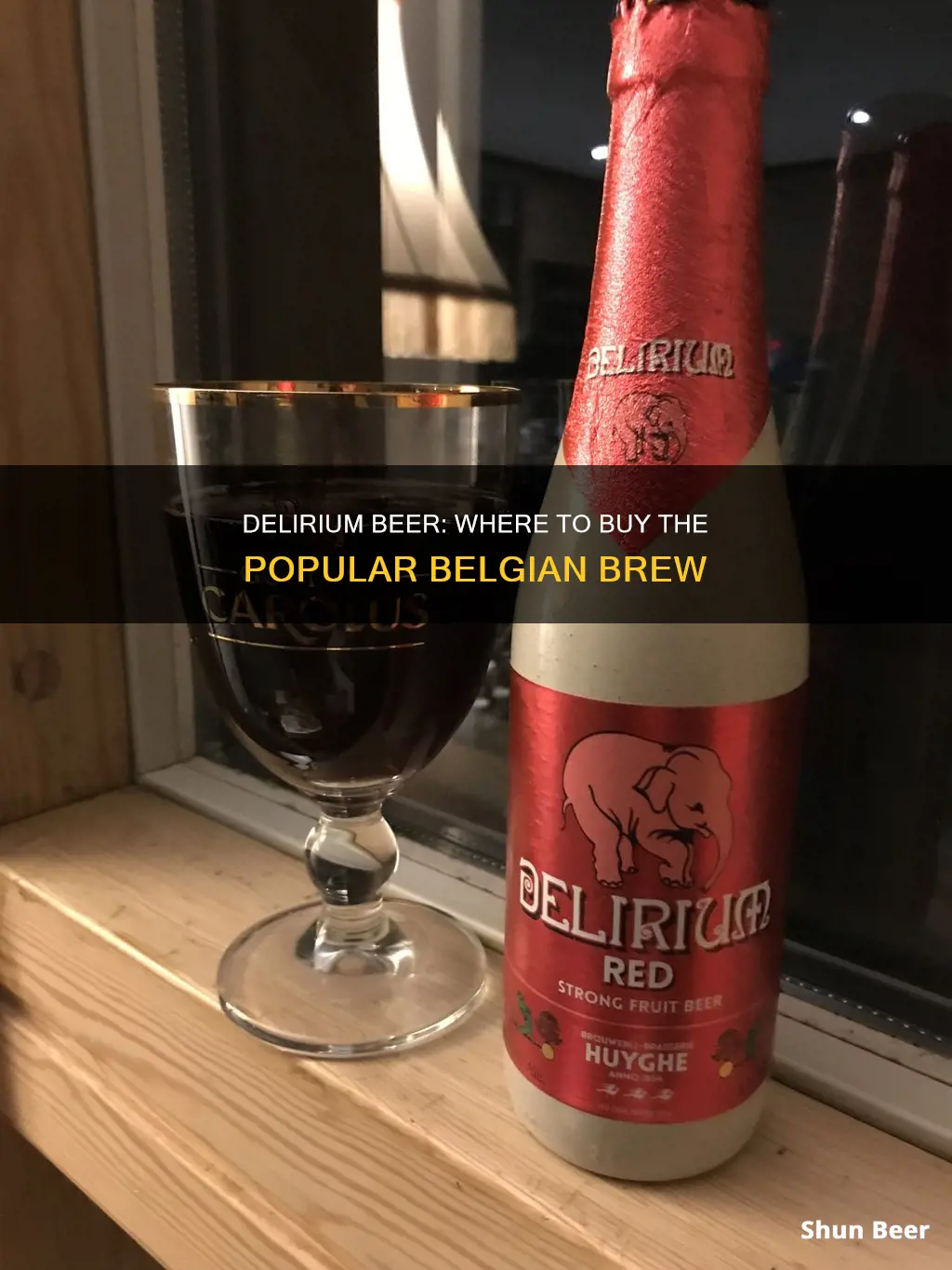 where can i buy delirium beer