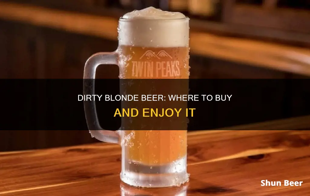 where can i buy dirty blonde beer