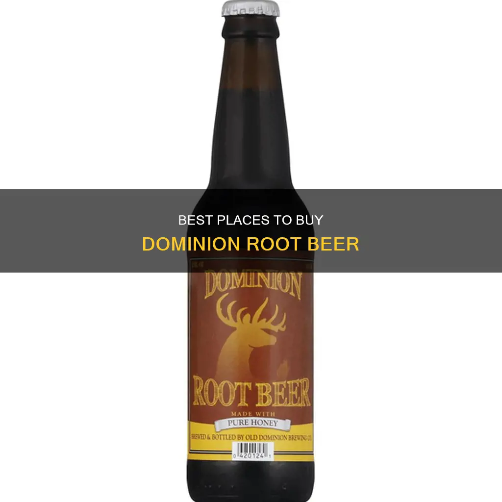 where can i buy dominion root beer