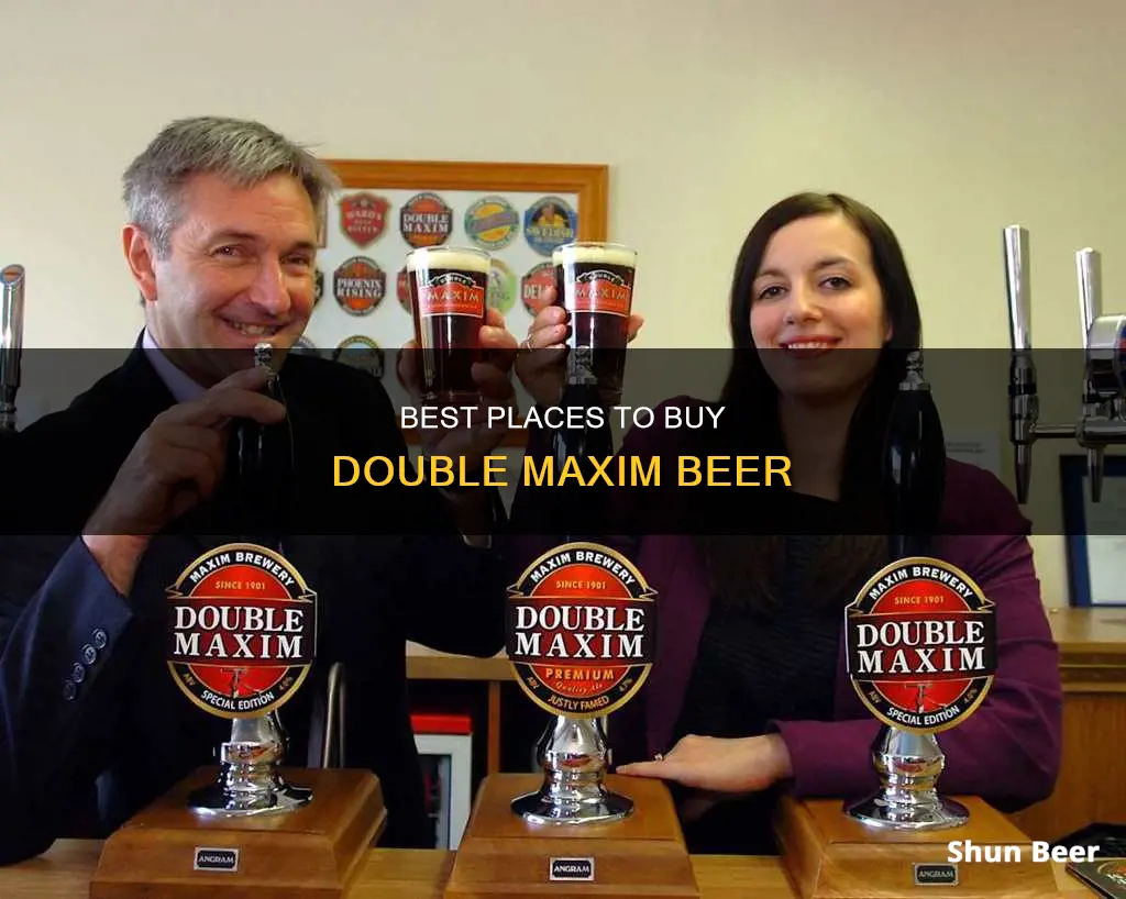 where can i buy double maxim beer