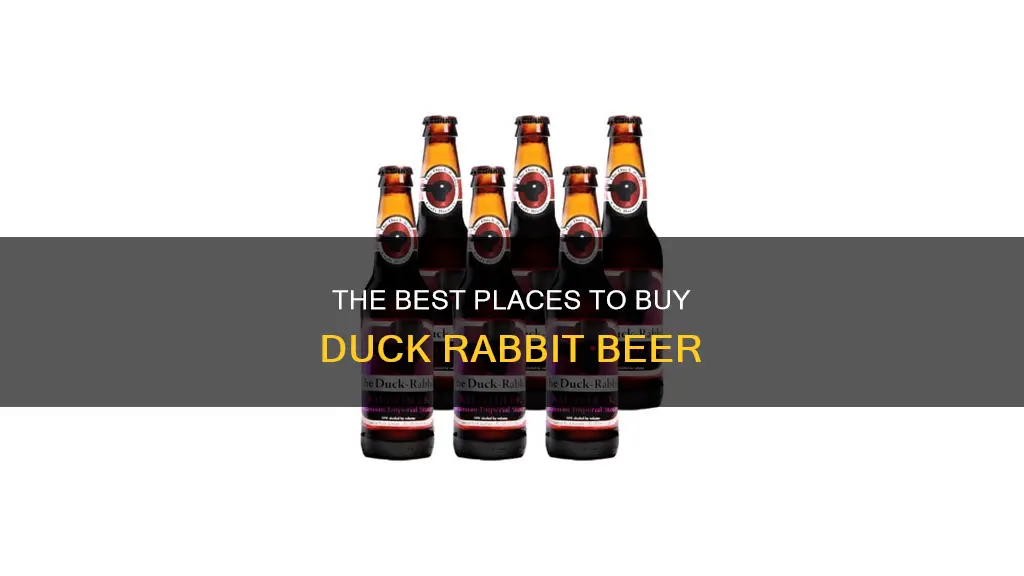 where can i buy duck rabbit beer