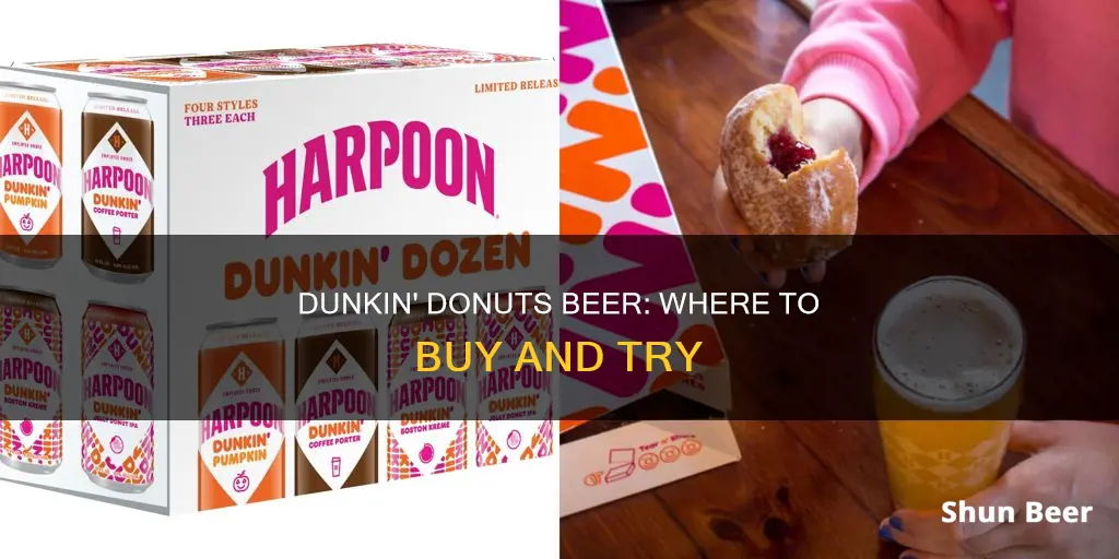 where can i buy dunkin donuts beer