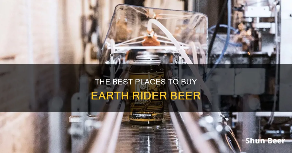 where can i buy earth rider beer