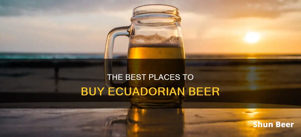 where can i buy ecuadorian beer