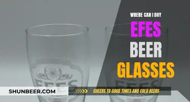 Efes Beer Glasses: Where to Buy Authentic Drinking Vessels?