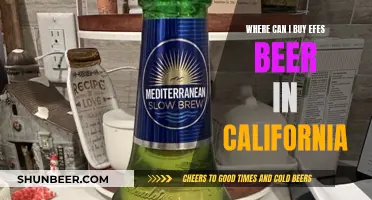 Efes Beer: Where to Buy in California?