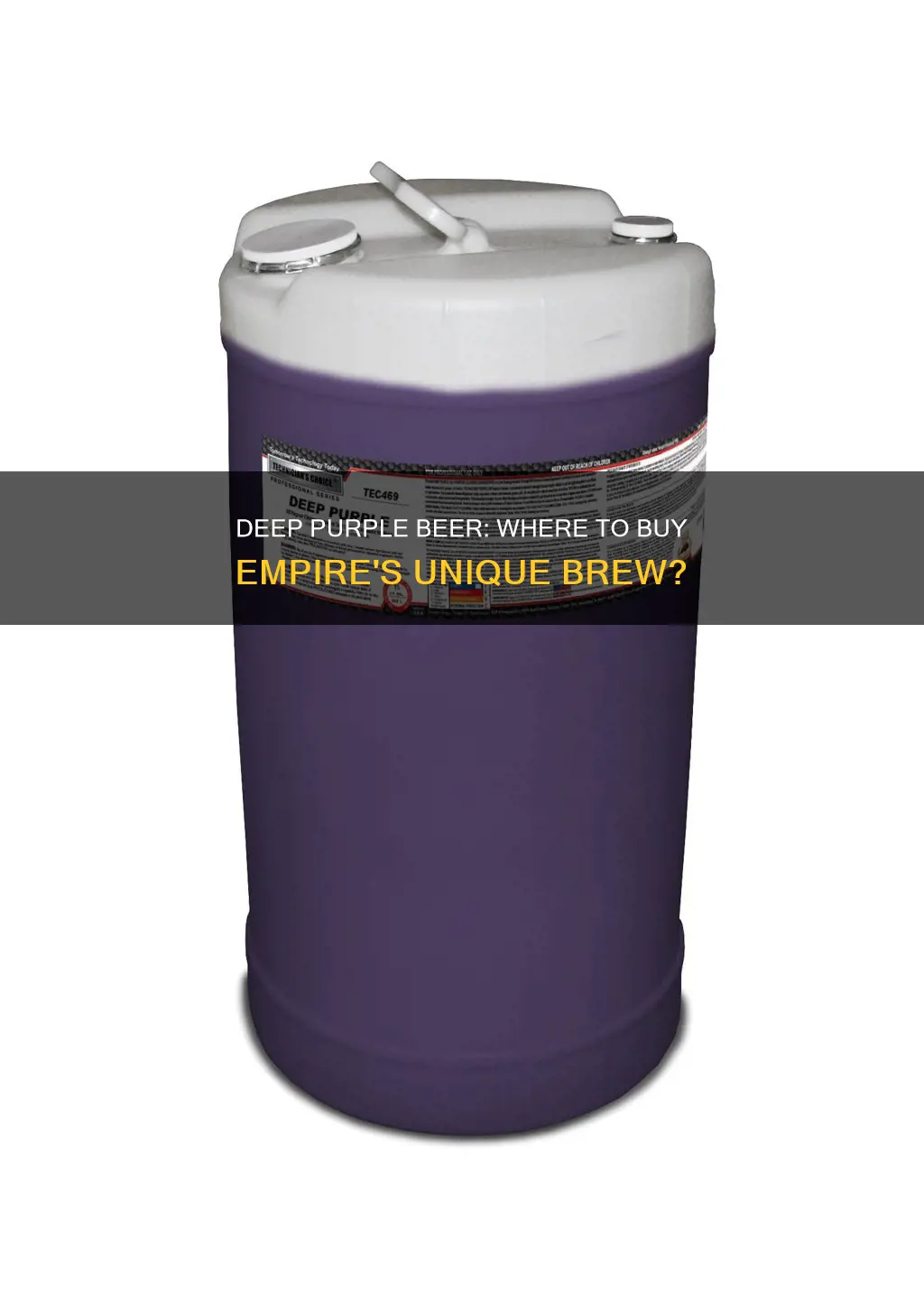 where can i buy empire deep purple beer