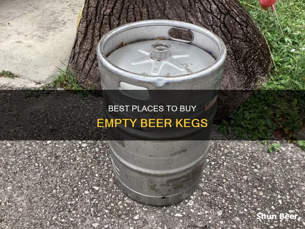 where can i buy empty beer kegs